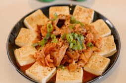 Tofu with Stir-fried Kimchi and Pork Belly (Dubu Kimchi)